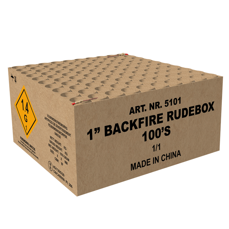 1" Backfire Rudebox